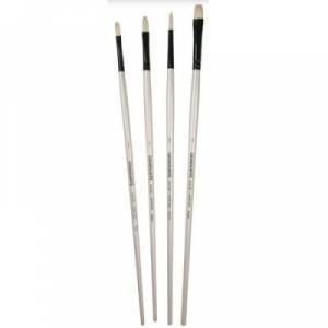 Set de 4 pinceaux Graduate en soies naturelles