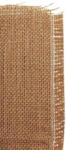 Tissage en jute plus dense