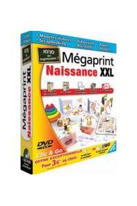 Logiciel faire-part naissance : Megaprint Naissance XXL