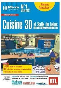 Logiciel Cuisine et Salle de bains 3D Deluxe