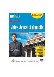 Logiciel aide juridique : Votre avocat  domicile 2007