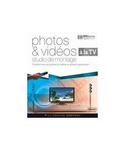Logiciel ajout effets transitions vido photo : Photos & Vidos  la TV