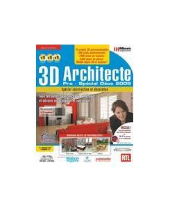Logiciel architecture interieur : Architecte Pro spcial Dco 2008