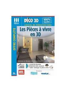 Logiciel architecture interieur : Les pices  vivre en 3D
