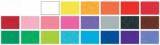 Assortiment de 88 feuilles de papier de soie - 18 g/m