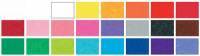 Assortiment de 88 feuilles de papier de soie - 18 g/m