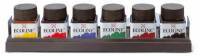 Coffret d'encres Ecoline 6 couleurs