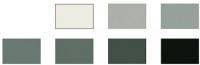 Assortiment de 53 feuilles de papier gris mat - 90 g/m²