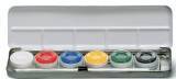 Palette aquarelle de maquillage Aquacolor en mtal