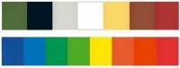 Assortiment de 15 feuilles de papier affiche - 380 g/m2