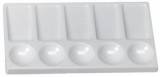 Palette rectangulaire en plastique 10,5x19,5 cm