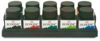 Coffret encre Ecoline 10 couleurs