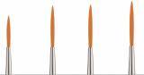 Pinceaux pointe ronde mini-traceur, srie 8214
