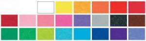 Assortiment de 88 feuilles de papier de soie - 18 g/m²