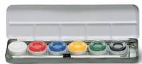 Palette aquarelle de maquillage Aquacolor en métal