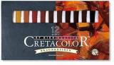 Coffret de craies brunes