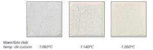 Argile K 129 blanc/gris clair
