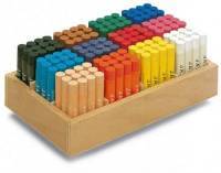 Caissette de 144 pastels à l'huile