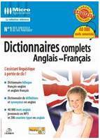 Logiciel dictionnaire anglais : Dictionnaires complets Anglais Franais