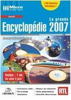 Logiciel encyclopdie interactive : La grande encyclopdie 2007