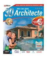 Logiciel maison architecture : 3D Architecture Pro CAD 2009