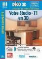 Logiciel studio : Votre studio - T1 en 3D