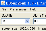 BDSup2Sub