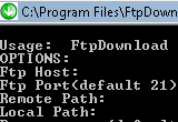Command Line Ftp Download