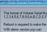 Disk Serial Number Changer