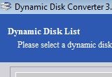 Dynamic Disk Converter Server Edition
