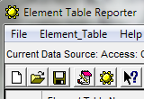Element Table Reporter