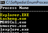 EnumProcesses