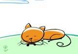 Kitten and Butterfly