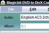 Magicbit DVD to DivX Converter
