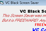 VC Black Screen Saver
