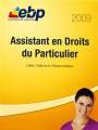 Logiciel aide juridique : EBP assistant en droits du particulier 2009