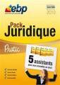 Logiciel droit juridique : EBP Pack Juridique 2010