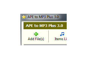 APE to MP3 Plus
