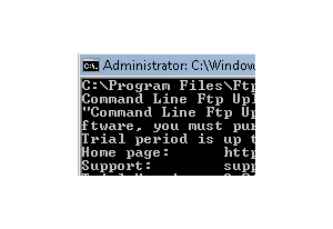 Command Line Ftp Upload