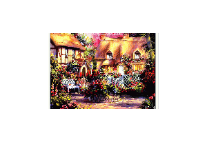 Painted Town Screensaver