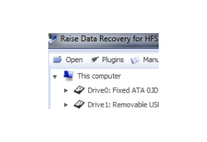 Raise Data Recovery for HFS+