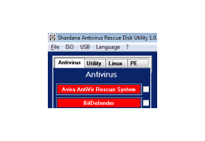 Shardana Antivirus Rescue Disk Utility