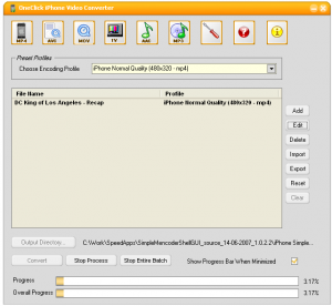 OneClick iPhone Video Converter