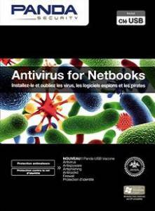 Logiciel Panda Antivirus for Netbooks (1 an - 1 poste + cl USB)