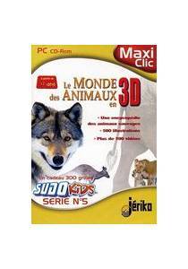 Logiciel animaux sauvages : Le monde des animaux en 3D