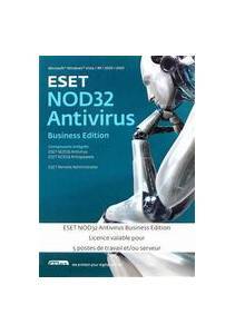 Logiciel antivirus : Eset Nod 32 Antivirus V3 Business dition (5 postes)