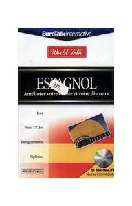 Logiciel apprendre espagnol : World talk espagnol intermédiaire