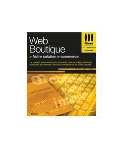 Logiciel e commerce cration site Web : Web boutique