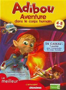 Logiciel enfant : Adibou aventures dans le corps humain 2009 2010