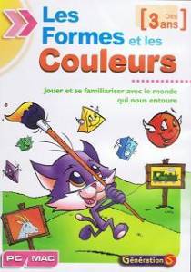 Logiciel enfant : Les formes et les couleurs